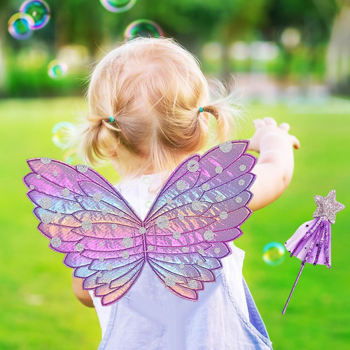 Conjunto De Disfraz De 2 Piezas Para Violeta Multicolor