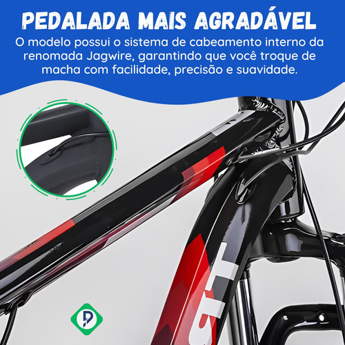 Imagem 4 de 8 de Bike Trinx M100 Max 19 Shimano Tourney Freio Disco Mecânico