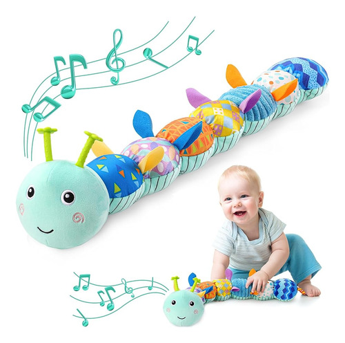 Awotoy Infant Baby Musical Stuffed Animal Activity Soft Toys