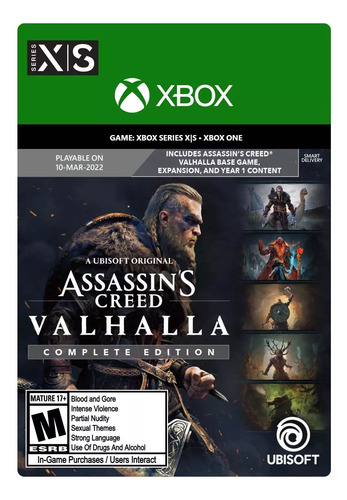 Assassin's Creed: Valhalla | Complete Edition Xbox Nuevo (Reacondicionado)