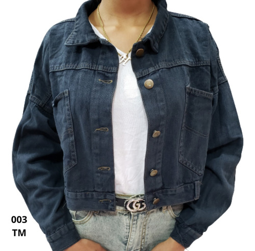 Chaquetas De Dama Negra Jeans 