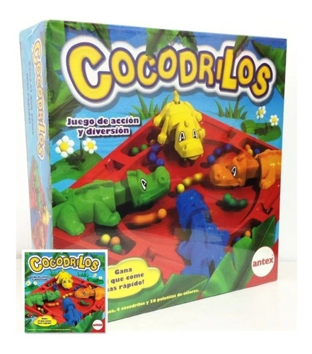 Cocodrilos Juego De Mesa De Rapidez Antex 4328 Educando