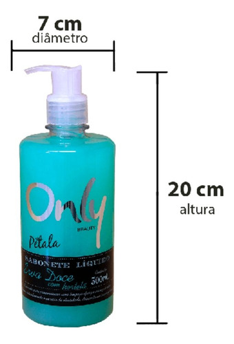Sabonete Liquido Aroma Erva Doce Refrescante Kit 3un 500ml