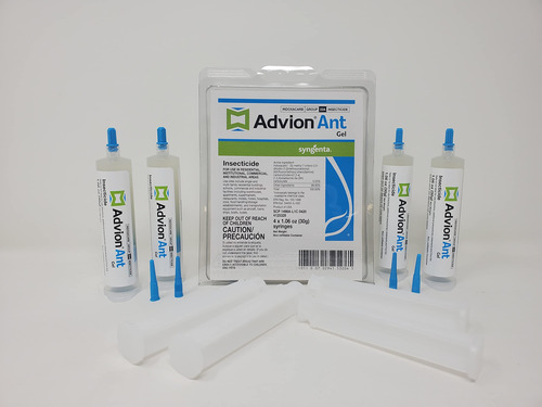 Syngenta - Advion Ant Gel Bait 4x30g Tubos, 4 Puntas Y 4 Emb