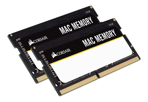Imagem 4 de 4 de Kit Memória Notebook Mac Corsair 16gb (kit2x8gb) Ddr4 2666m