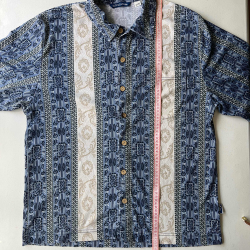 Camisa Quiksilver Hombre Manga Corta Diseño Arabesco