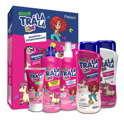Shampoo Trá Lá Lá Hidrakids 480ml | Phisalia