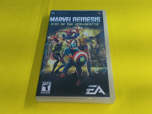 Marvel Nemesis Rise Of The Imperfects Psp Portada Custom