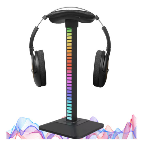 Suporte Fone De Ouvido Headset Headphone Efeitos Rgb Gamer Inboxmobile