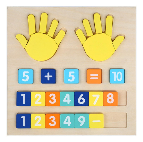 Juguete Compatible Con Contar Números De Dedos Matemáticas
