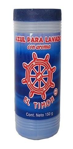 Blanqueador Azul El Timón Aromatizado Bote De 150g / 1 Pza.