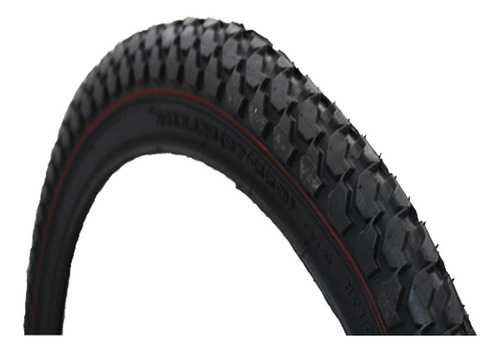 Llanta Para Bicicleta R26 X2.125 Negra Heavy Duty Titech