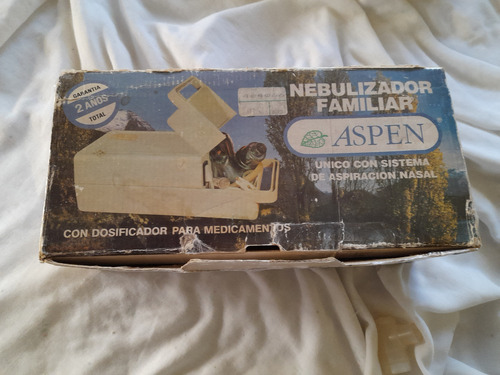 Nebulizar Aspen En Caja Original Sin Accesorios - Ver Envío