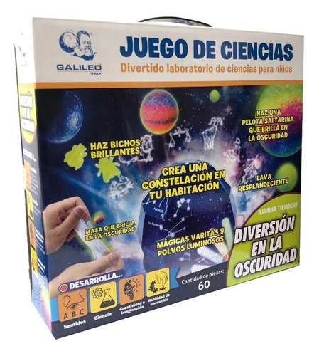 Juego De Ciencia Diversión En La Oscuridad Galileo   