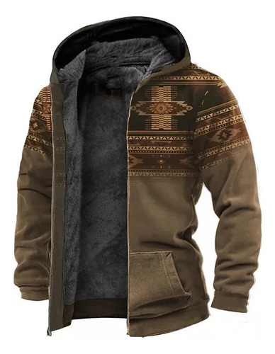 . Sudadera Con Capucha Y Cremallera Completa Para Hombre De