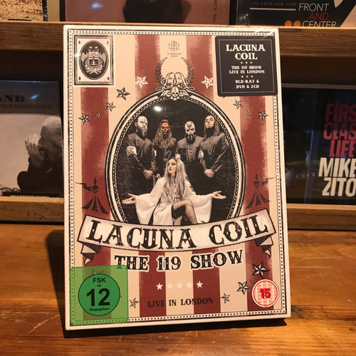 Lacuna Coil 119 Show: Live In London Blu Ray Dvd 2 Cds
