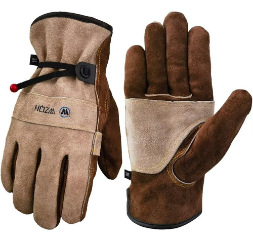 Guantes De Trabajo De Cuero Hombres O Mujeres. Guante P...