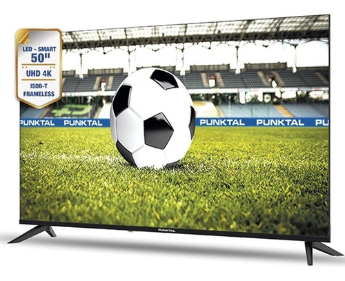 Smart TV Punktal PK-50UDL LED Linux 4K 50" 110V/240V