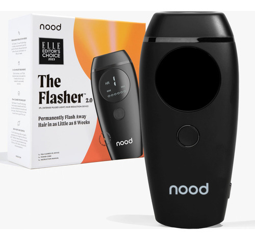 Flash 2.0 De Nood, Dispositivo De Depilación Láser Ipl Pa. Color Matte Black