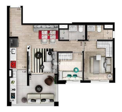 Imagem 9 de 23 de Apartamento À Venda, 60 M² Por R$ 1.042.707,00 - Alto De Pinheiros - São Paulo/sp - Ap2302
