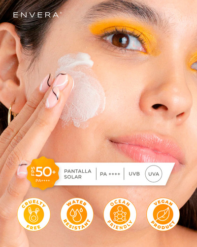 Protector Solar Facial 50 Ml - 2 En 1 Protección Spf 50+