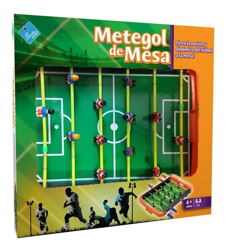 Juego De Metegol De Mesa Futbol Futbolin El Duende Azul 6305