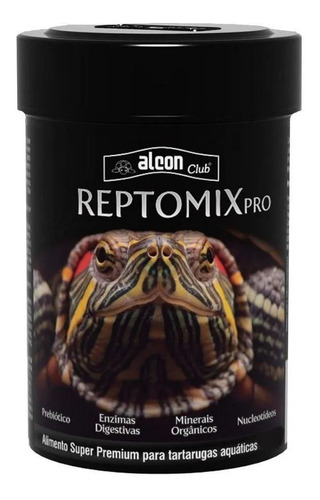 Ração super premium para tartarugas Alcon Reptomix Pro 28g 