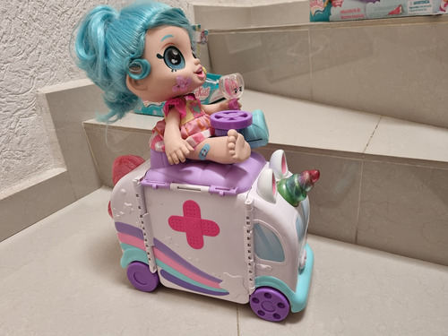 Muñeca Moose Kindi Kids Bandai Unicornio Lote Shopkins (Usado)