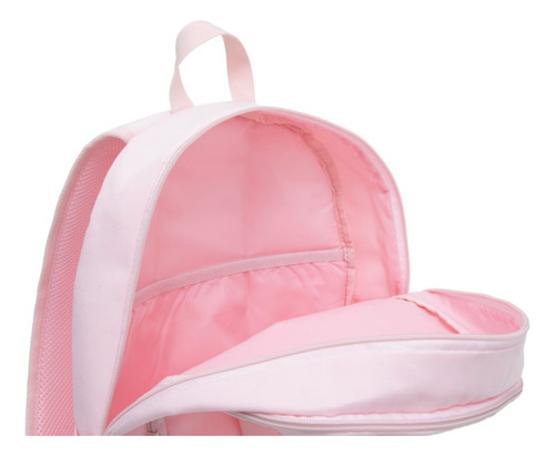 Mochila Backpack Bolso Reebok Escolar Rosa Liso