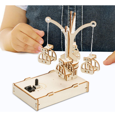 Kits De Experimentos Científicos De Madera Diy, Juguete