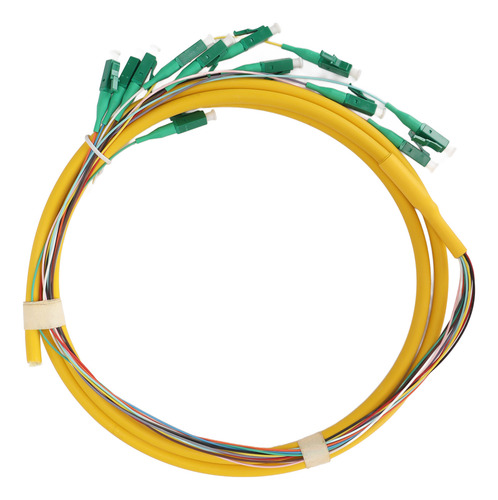 Cable Óptico De Fibra Óptica En Espiral Monomodo De 12 Hilos
