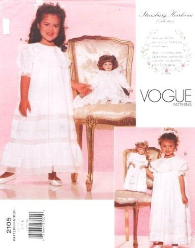 Vogue  - Vestido De Muñeca A Juego Para Niña Pequeña, Ta.