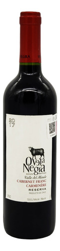 Pack De 2 Vino Tinto Oveja Negra Reserva Cabernet Franc Carm