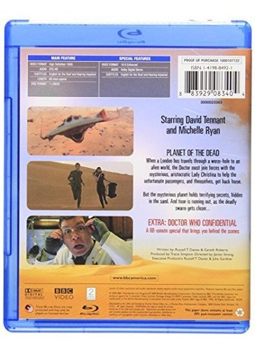 Imagen 2 de 2 de El Doctor Who: El Planeta De Los Muertos Blu-ray.