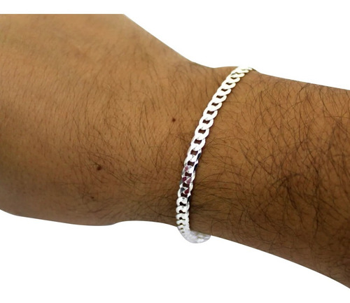 Imagem 3 de 6 de Cordão + Pulseira + Pingente Prata 925 70 Cm Italiana Maciça