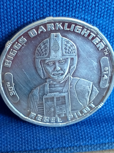 Hasbro 30th Anniversary Star Wars Coin Biggs Darklighter C (Usado)