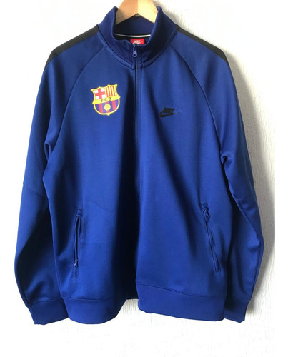 Campera Nike Balcelona.hombre, Color Azul.