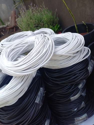 Burlete Pvc Simil Hierro Para Espejo De 3 Y 4mm Por 1 Metro