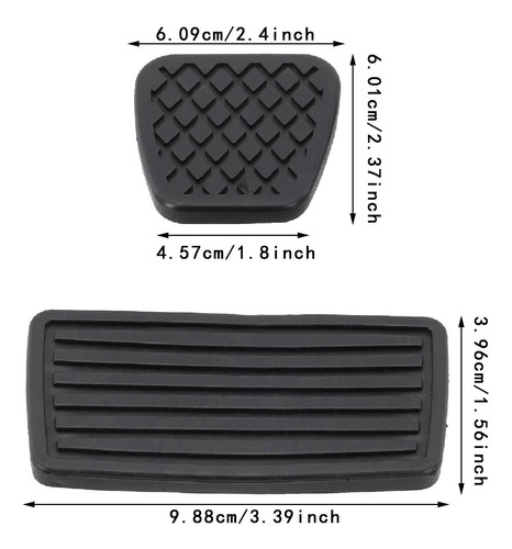 Cubierta De Pedal Kit Freno/embrague/acelerador Cubierta De
