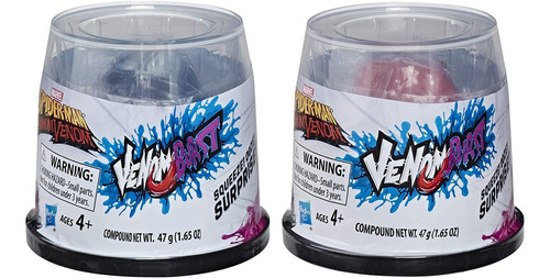 Spider-man Marvel Maximum Venom, Venom Burst - Paquete De Do