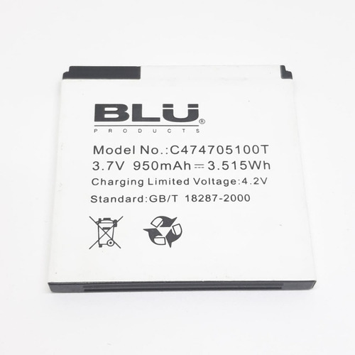 Pila Bateria Blu Dash Jr C474705100t Original Nueva