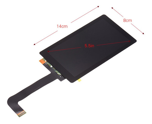 Anet - Pantalla De Repuesto Para 2k (5,5 Pulgadas, Con Pegad