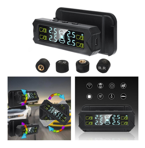 Sensor De Pressão Pneus Tpms Sistema De Sensor Externo