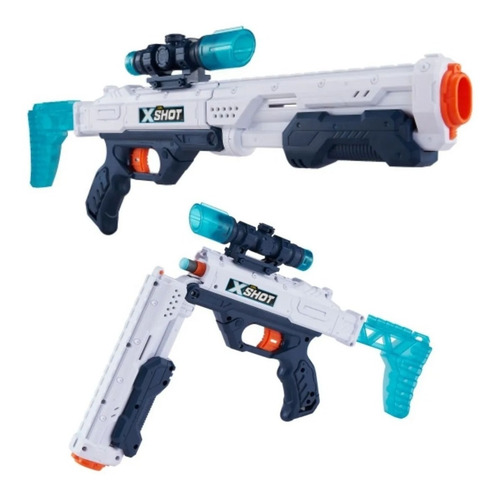 Imagen 3 de 6 de Pistola Escopeta X Shot Hawk Eye - Rifle De Juguete Original