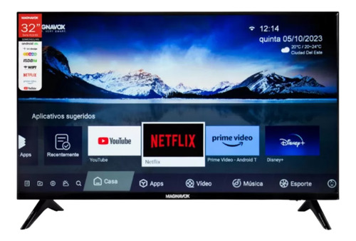 Smart Tv 32 Magnavox By Philips Frameless Hd Android Wifi
