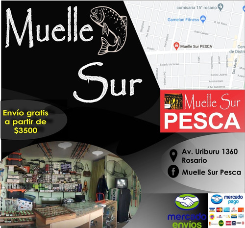 Caña Surfish Corrientes - 2.10 M Msp