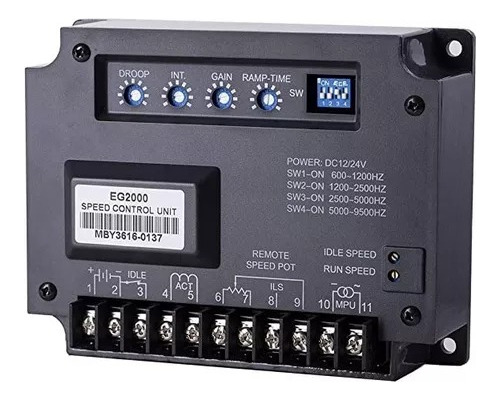 Regulador Eletrônico De Velocidade Isócrono Governor Eg2000