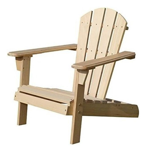 Kit De Silla Adirondack De Madera Plegable Merry Garden C