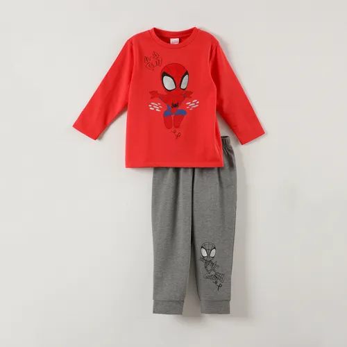 Pijama Niño Spidey Super Pose Rojo Marvel