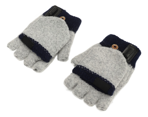 Guantes Térmicos Eléctricos Azules Para Invierno, 1 Par, Aju